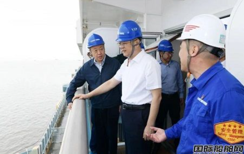 上海市委书记陈吉宁走访调研中国船舶集团相关企业